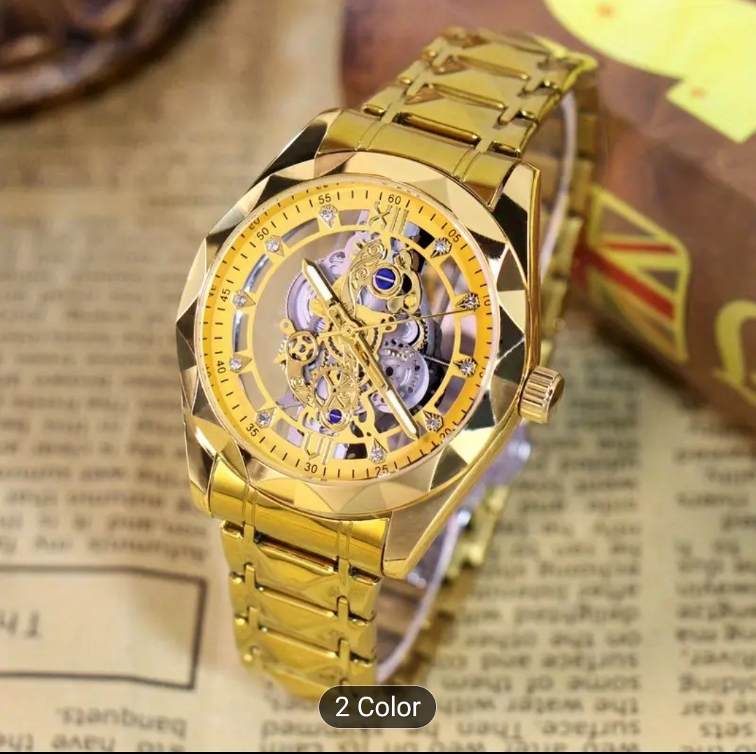 Elegant silver bracelet watch